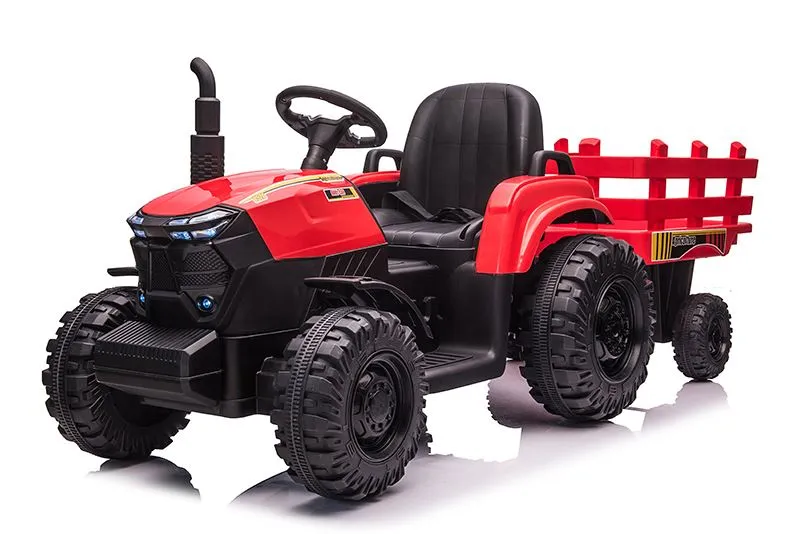 Kids Tractor 3-7 Snin Bil-Karru